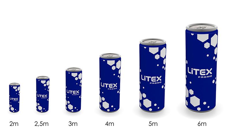 AirFlow fan-inflated advertising can