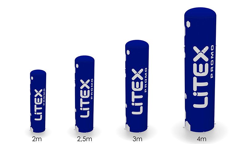 AirBlock airtight inflatable totem