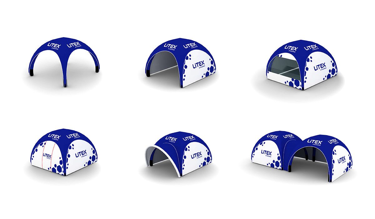 AirBlock airtight inflatable gazebo tent