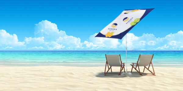 Beach Parasol 1,8 m x 1,8 m - Image 3