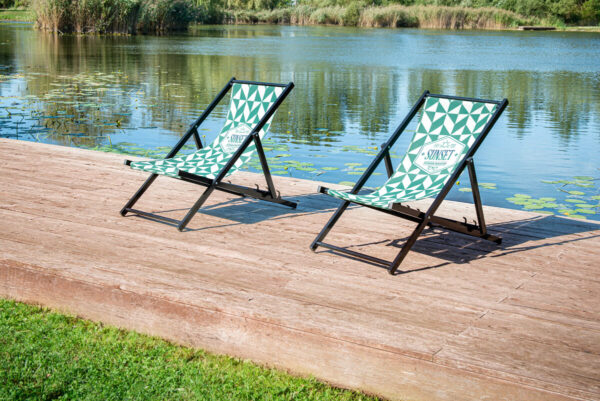 Aluminium deck chair - Image 5
