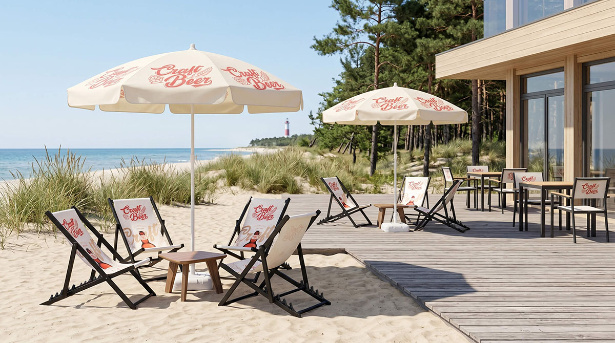 LA Base aluminium deckchair - Image 20
