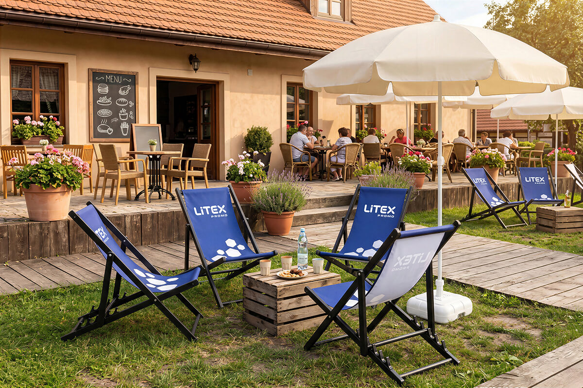 LA Base aluminium deckchair - Image 19